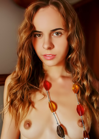 All alone and naked waiting for someone to fill her up