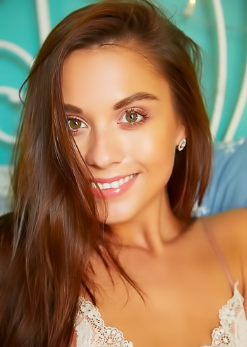 Taking off her silky panties and exposing silky pussy