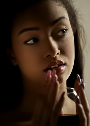 Sexy, petite Asian gets naked and plays the guitar