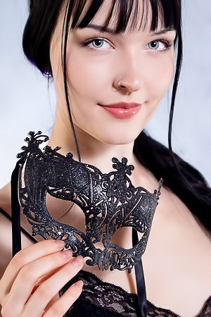 Amelia Riven Slides Her Thong Panties Down Over Her Sexy Ass