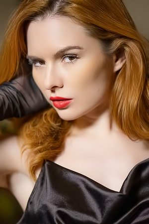 Christal May Stripping Down To Her Sexy Lingerie And High Heels