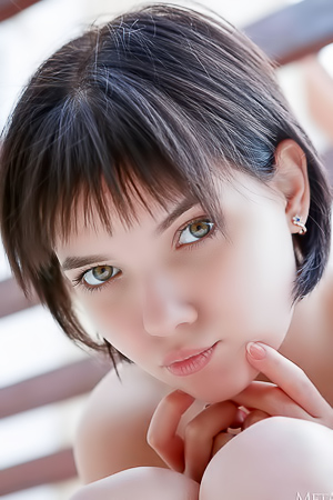 Chanel Fenn Pussy Pouting Open Invitingly As She Spreads Her Slender Thighs